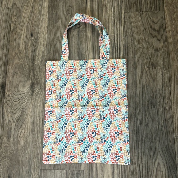 Handbags - Floral Multicolor Tote Bag